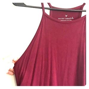 Maroon tank top